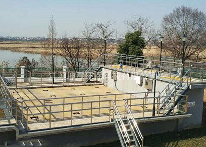 混凝土池體連續流砂過濾器